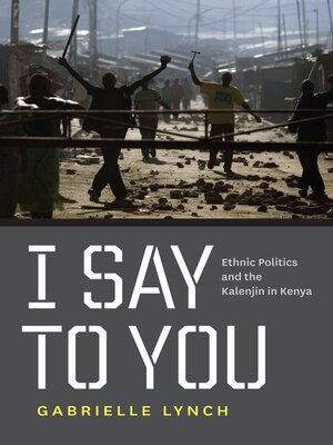 cover image of I Say to You